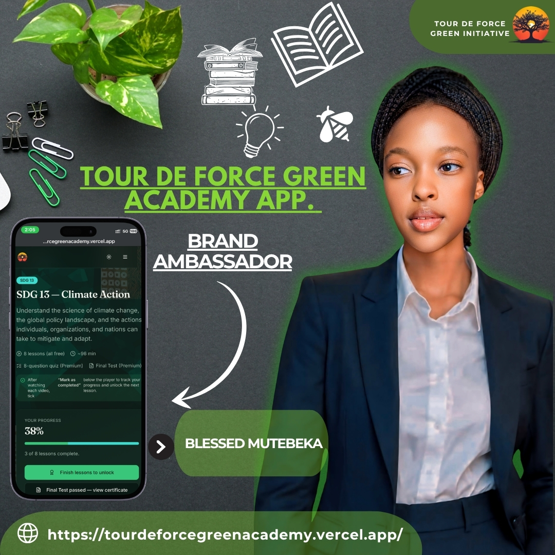 Official Brand Ambassador Tour de Force Green Academy