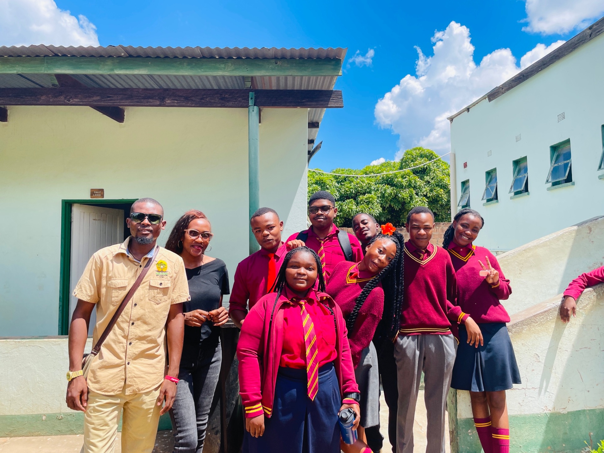 School visit Livingstone